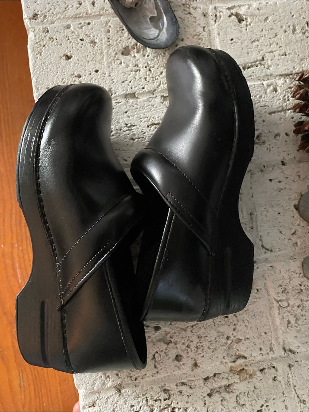 Dansko Leather Clogs